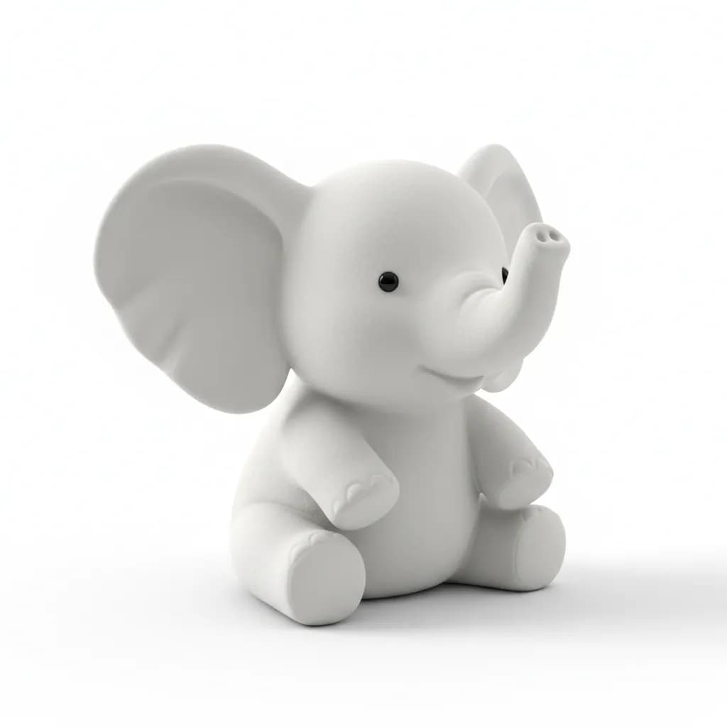elephant-clay