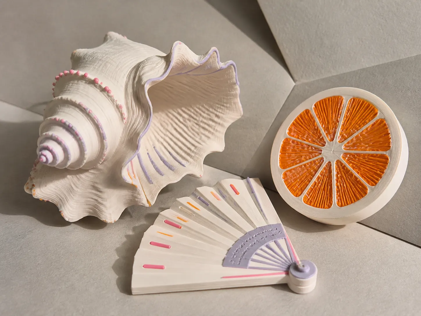 夏の3Dプリント作品