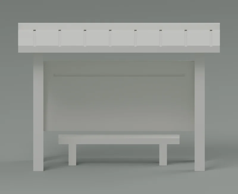 バス停上屋 · 2